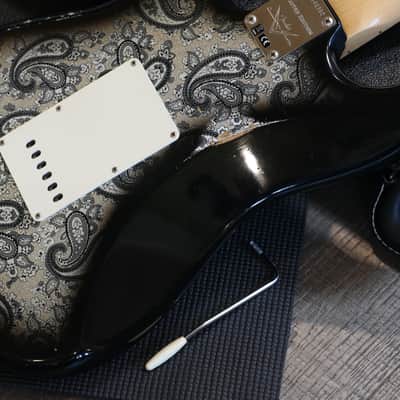 2019 Fender Custom Shop '68 Stratocaster Limited Edition Electric Guitar Black Paisley Relic + COA OHSC image 18