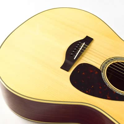 Yamaha LL6 Jumbo Acoustic/Electric Guitar - Natural image 6