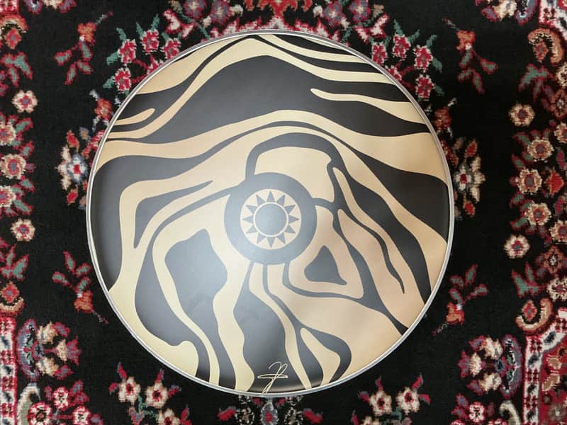 Evans Anika Nilles / RUSH 22” Ocean Tides Bass Drum Head 2026 image 1