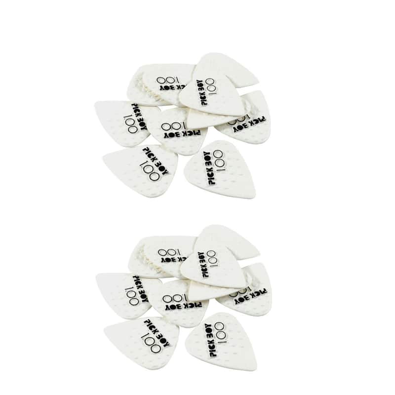 Pickboy Guitar Picks Ceramic & Nylon Blend 1.00mm Heavy 20 Pack image 1