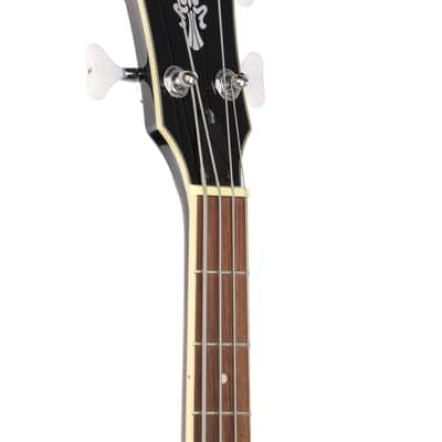 Ibanez Artcore AFB200 Bass Guitar Trans Black Sunburst image 4