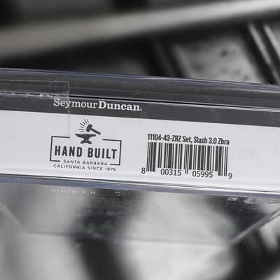 Seymour Duncan Slash 3.0 Pickup Set - Zebra / Reverse Zebra image 3