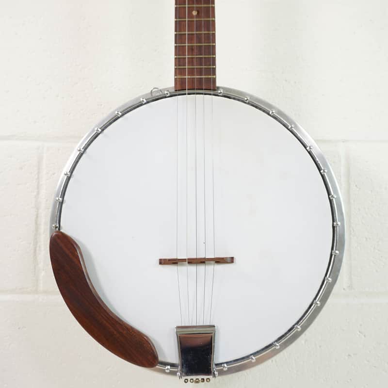 Pirles FB-5R 5-String Banjo w/ 5th String Capo & Chipboard Case image 1