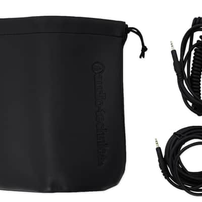 Audio Technica ATH-M40x Studio Monitor Headphones+CAD Recording Microphone image 6