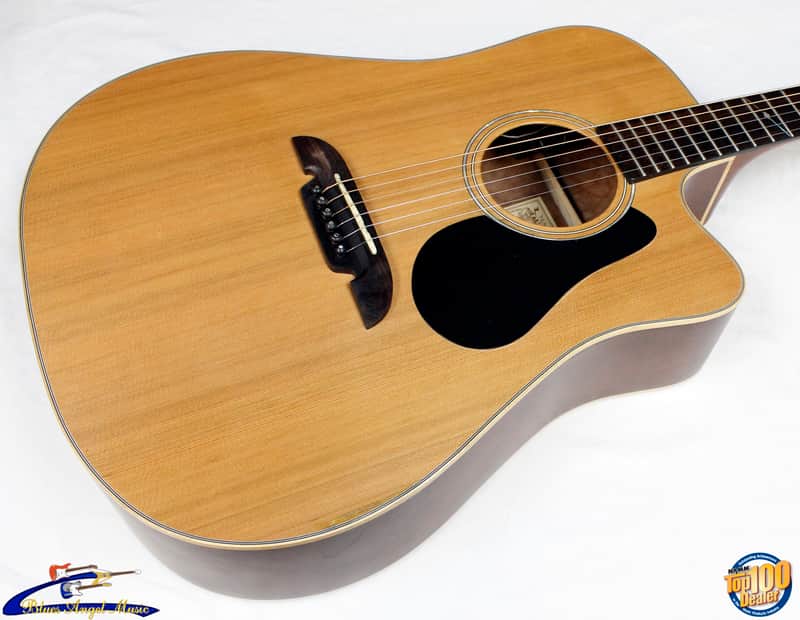 Alvarez AD62SC Dreadnought Acoustic-Electric Guitar w/HFC! Solid Cedar Top!! #31911 image 1