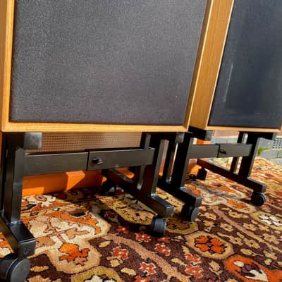 Vintage Celestion Ditton 33 Hifi Home Speakers w/ Original Stands image 9