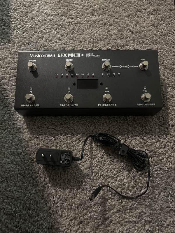MusicomLab EFX MK III + audio controller - Black image 1