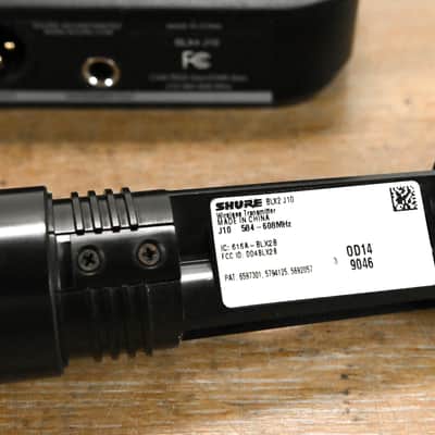 Shure BLX24/PG58 Handheld Wireless System - J10 Band (NO POWER SUPPLY) CG012PB image 7