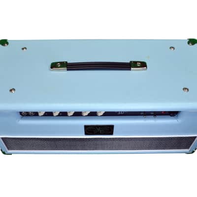 Valvetech Hayseed 30 Head w/Reverb - Carolina Blue Tolex image 4