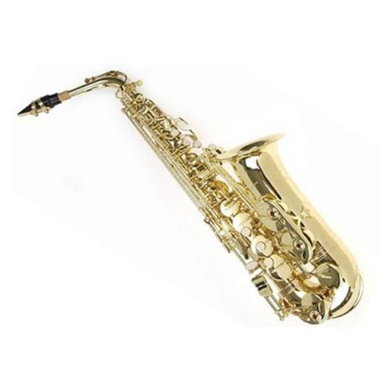 Sky Guarantee High Quality Sound E FLAT Gold Lacquer Alto Saxophone W High F# Key+light Weight Case image 1
