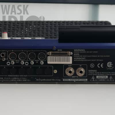 Akai MPC 2000 XL / Blue / Serviced / 32MB / Cardreader image 14