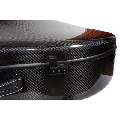 Crossrock 100% Carbon Fiber Case fits 4/4 Full-Size Cello, 7 Lb Lightweight image 8