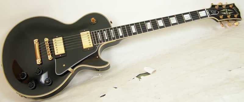 2006 Gibson Les Paul Custom '57 Reissue Black Beauty LPB-7 Electric Guitar image 1