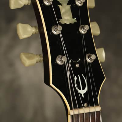 1965 Epiphone A412 Triumph Sunburst with wide nut width image 12