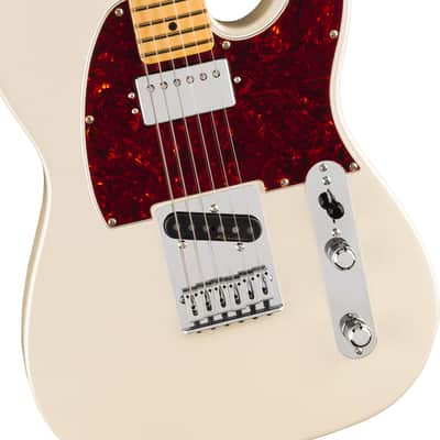Fender Player II Modified Telecaster SH Maple FB Olympic Pearl with Bag image 3