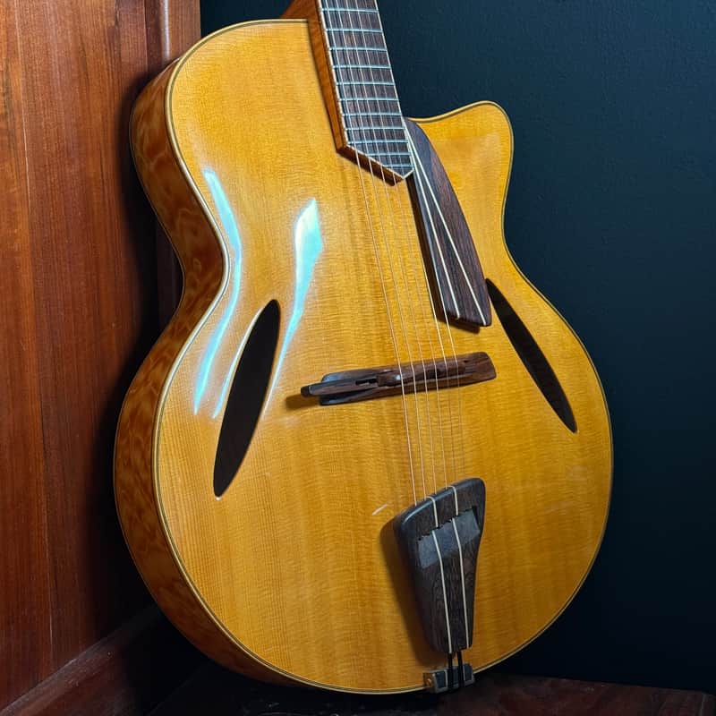 1996 McCurdy "Vie et Arte" Acoustic Archtop with One Piece Back image 1