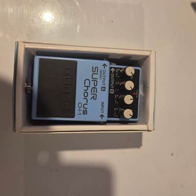 Boss CH-1 Super Chorus (Dark Gray Label) 2001 - Present - Blue image 1