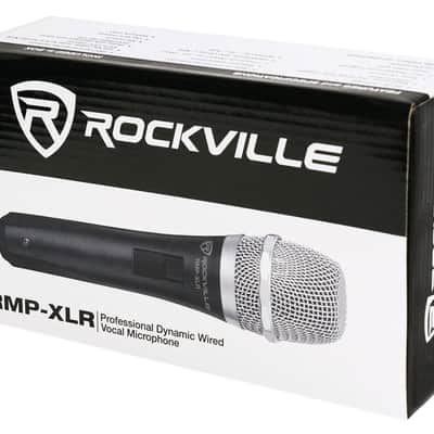 Rockville RMP-XLR Dynamic Cardioid Professional Microphone W/10' XLR Cable + Clip image 9