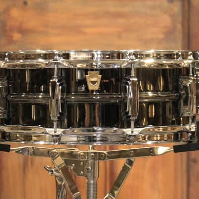 Ludwig Black Beauty 5x14 LB416B B-Stock Snare Drum Black Chrome image 1