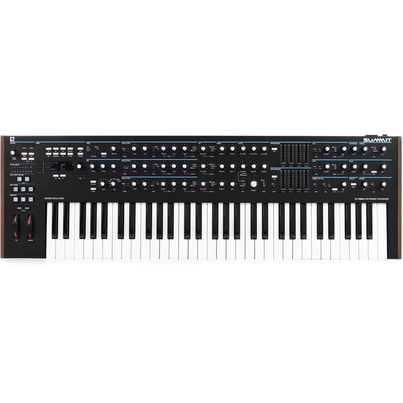 Novation Summit Two-part 16-Voice 61-Key Polyphonic Synthesizer image 1