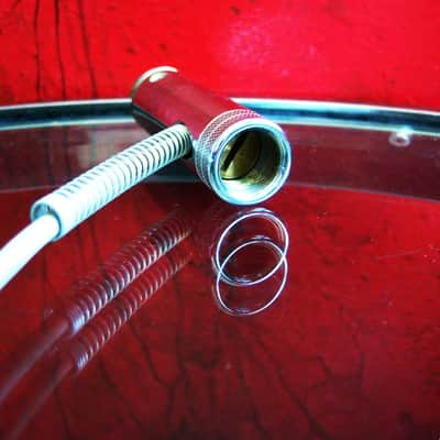 Vintage 1960's Astatic F-11 Chrome microphone cable adapter for D104, 77L, DR10, DNHZ, etc... # 2 image 9