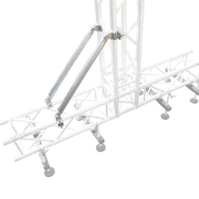 ProX XT-DCS32 32" Single Truss Tube w/Clamp & Hinge on Each End | 2" | 2mm Wall image 2