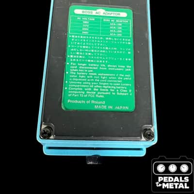 Boss CE-2 Chorus (Green Label) Japan 1984 - 1988 - Blue - X17945 image 7