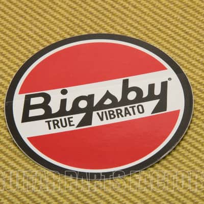 180-7857-001 Bigsby True Vibrato Guitar Logo Sticker 3"