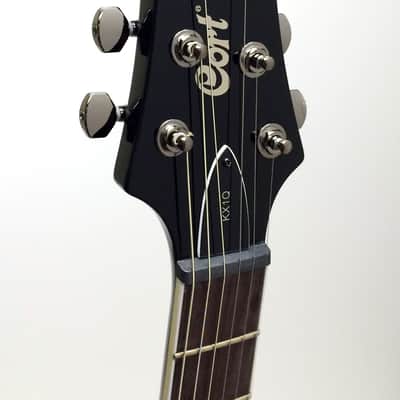 Cort KX1Q KX Series Electric Guitar - Trans Charcoal Grey | Reverb