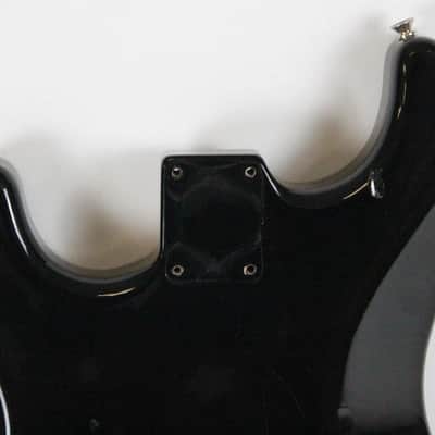 1989 Vintage Squier Fender Stratocaster Factory Black BODY Made in USA Strat 1980s image 5