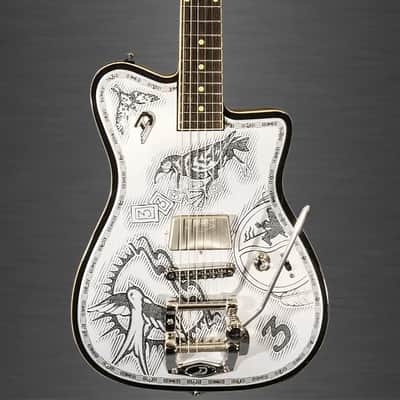 Duesenberg Alliance Johnny Depp Electric Guitar - Aluminium Top Plate image 1