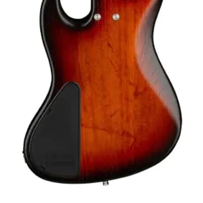 Sadowsky MetroLine 21-Fret Vintage J/J Bass-Swamp Ash Body-4 String-Almond Sunburst Transparent Satin-Fretless image 3