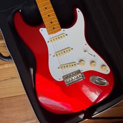 Fender Classic Series '50s Stratocaster Lacquer 2017 - Candy Apple Red image 9