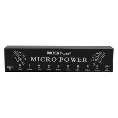 Mosky micro power 9 DC OUTPUTS+1 USB OUTPUT Power Supply  for 9V Guitar Pedal,price include the import duty for US buyer image 5