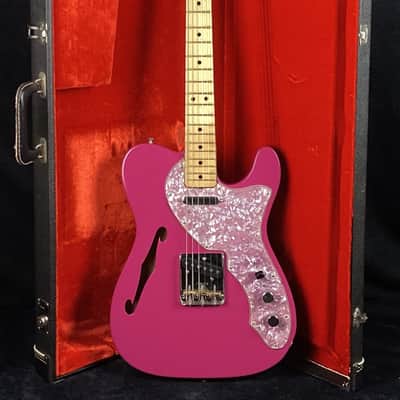 Fender Telecaster Thinline 1971 - Pink image 1