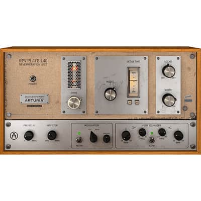 Arturia Rev Plate-140 60s Reverb Plug-In (Download) image 2