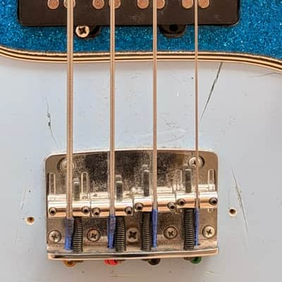 Electromatic Bass Neck on Unbranded P Bass Style Single Bridge Pickup image 5