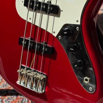 Fender Jazz Bass ’62 Reissue JB62-75US – Candy Apple Red, 1999-2002 image 10