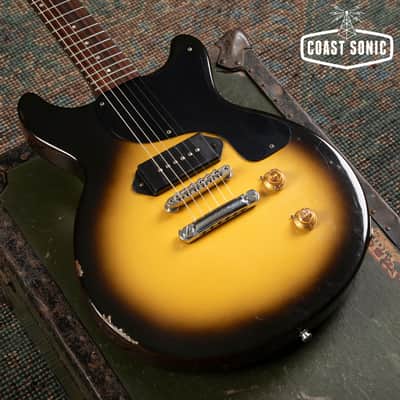 1986 Gibson Les Paul Junior DC Double Cut - Sunburst image 6