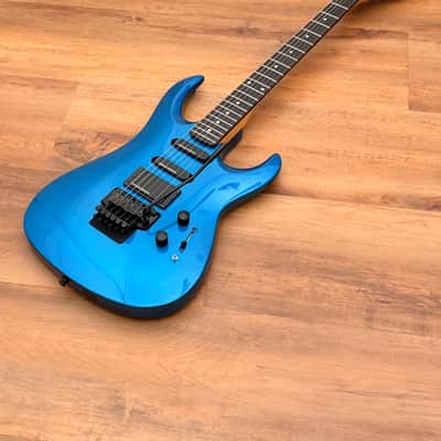 American Showster Savant III Early-90s - Floyd Rose - Candy Blue image 1