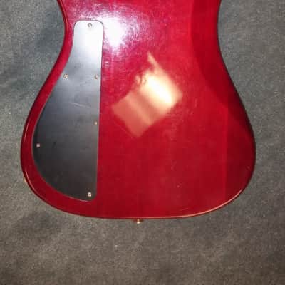 Samick Valley Arts Custom Pro Shop Bass Guitar Cherry Burst image 5