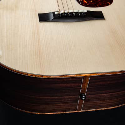 Huss and Dalton Baritone Custom Prototype #1 Wild Grain Indian Rosewood and Adirondack Spruce NEW image 14