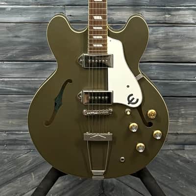 Epiphone Casino Worn 2020 - 2025 - Worn Olive Drab image 2
