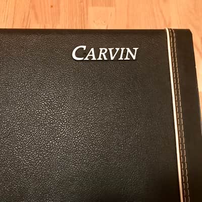 Carvin X220 with Trem 1992 Black with original case. Made in USA image 14