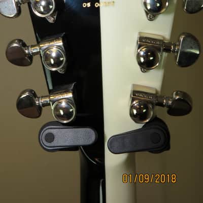 2005 Dean Guitars USA Custom Shop SIGNED Michael Schenker Black & White Electric Guitar #101 image 11