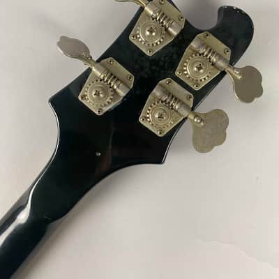 Rickenbacker 4001 - Black 1978 all original with original Black Tolex G&G case image 7