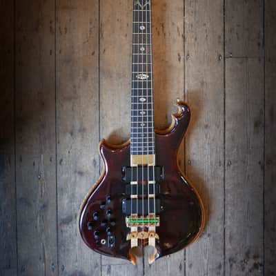 Alembic Omega Cut 5 String Bass 1990's Natural image 3