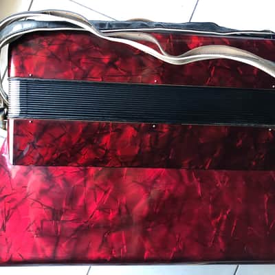 Hohner Tango VM 120 bass Bordeaux image 4