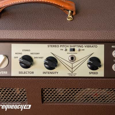 Magnatone Twilighter Stereo Combo Amplifier in Traditional Brown Finish - 2023-2024 image 12