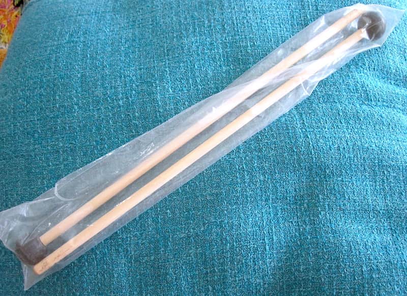 Medium-Soft Rubber Mallets Birch Handles - NOS image 1